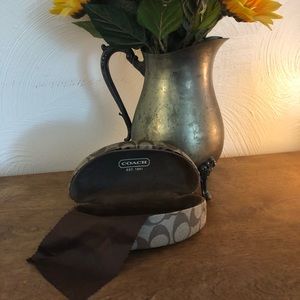 Coach • Sunglasses Case with dust rag.